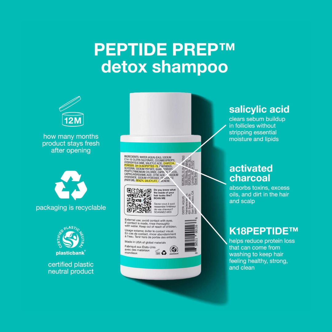 PEPTIDE PREP™ detox shampoo