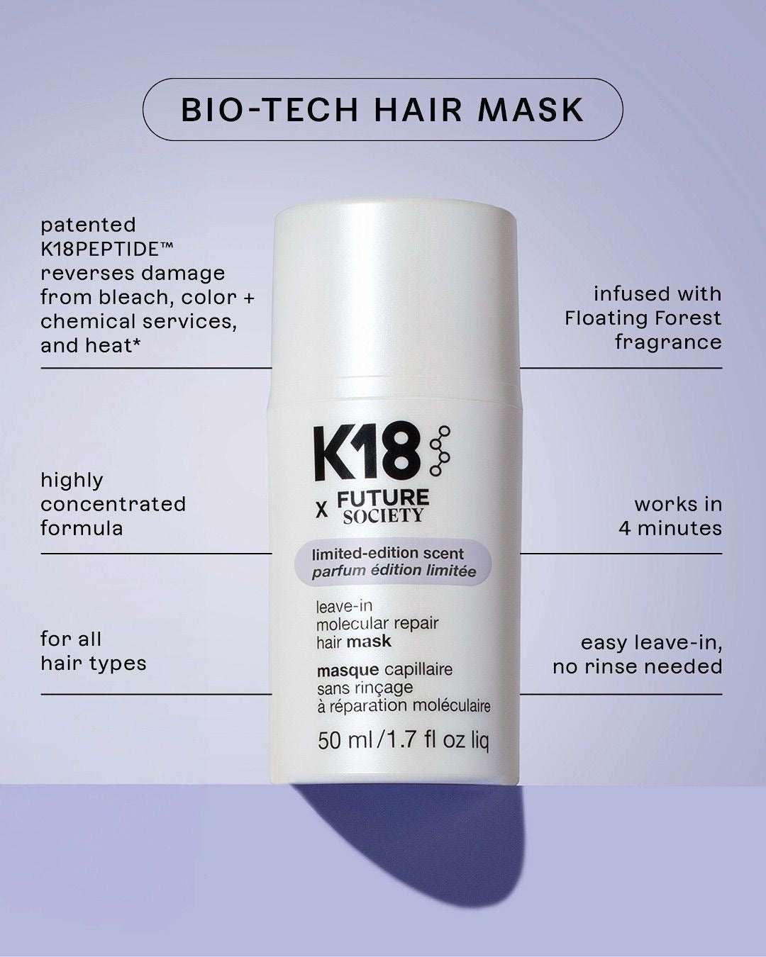 K18 x Future Society Leave-in Mask