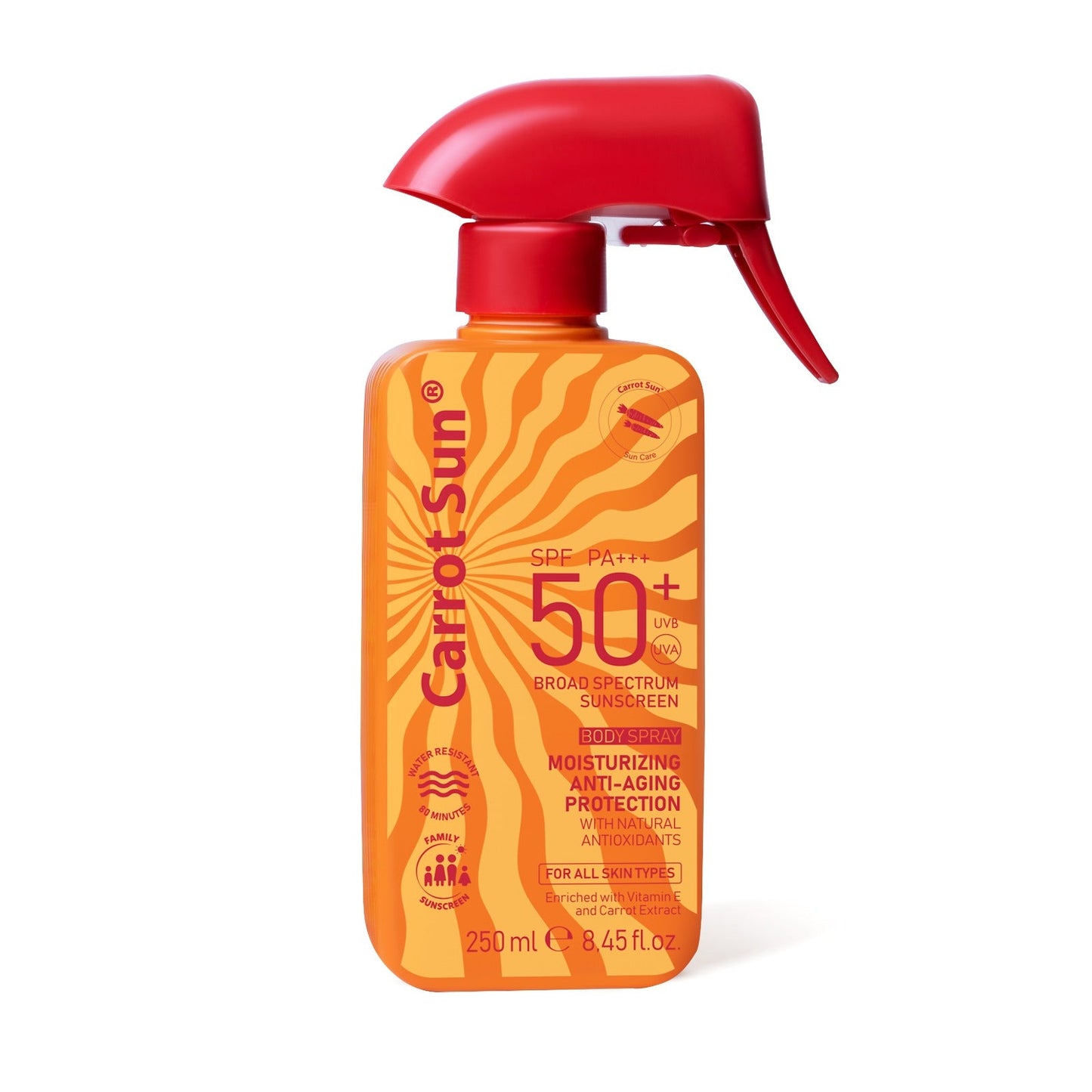 SUNSCREEN – SPF 50+ Cream Spray – 250ml