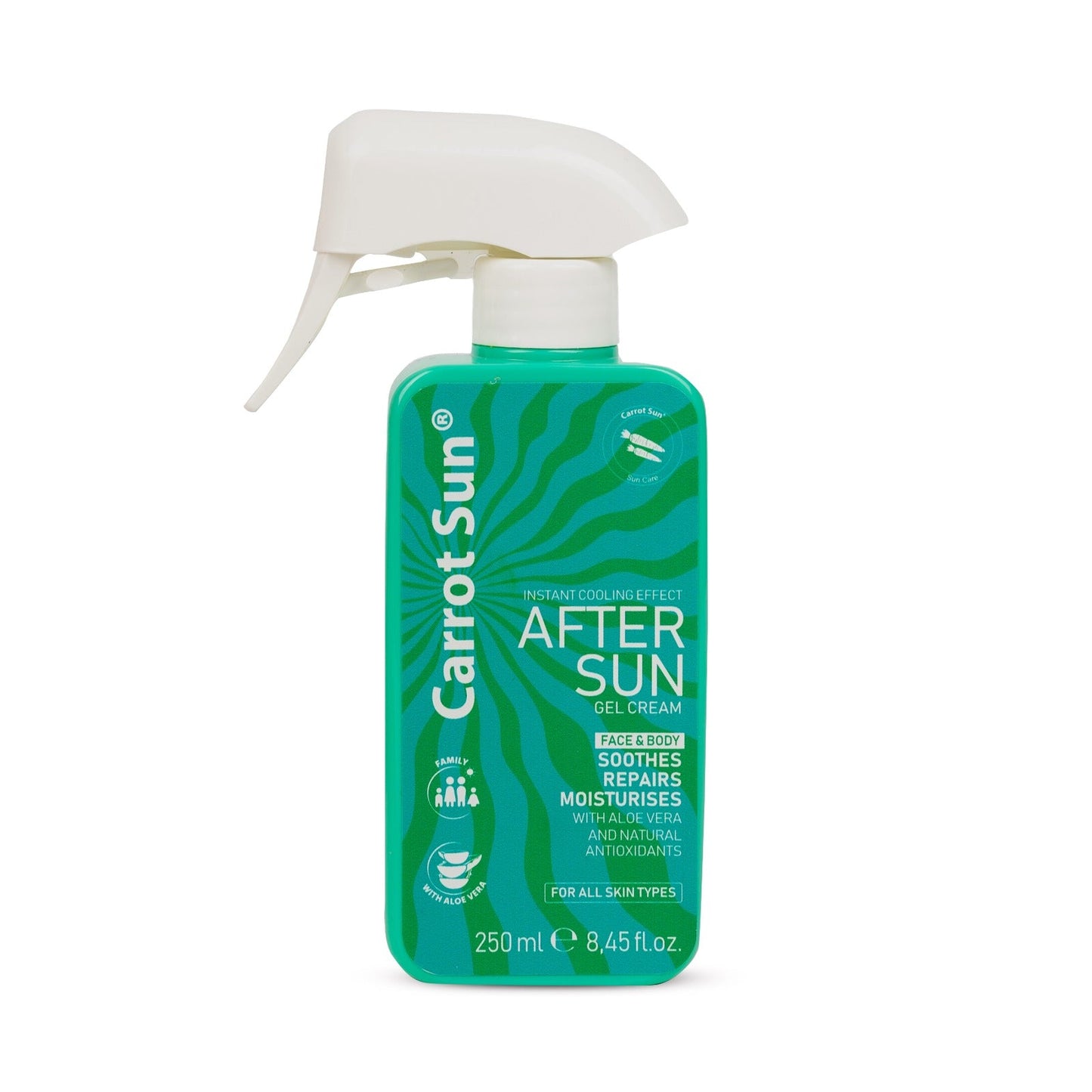 AFTERSUN – Face And Body Gel Cream With Aloe Vera (250ml)