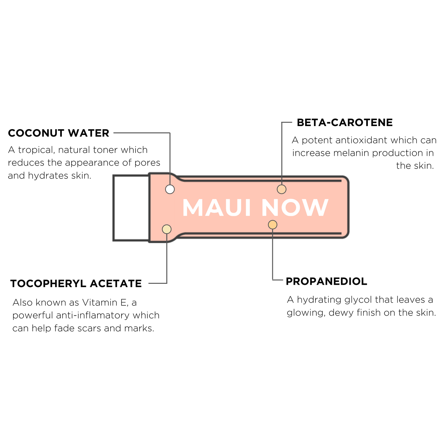 MAUI NOW Golden Glow Tanning Oil