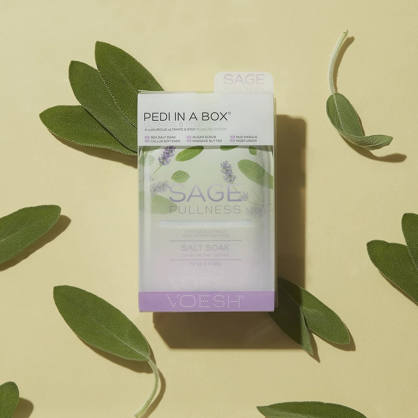 VOESH 6-step Pedicure (Sage Fullness)