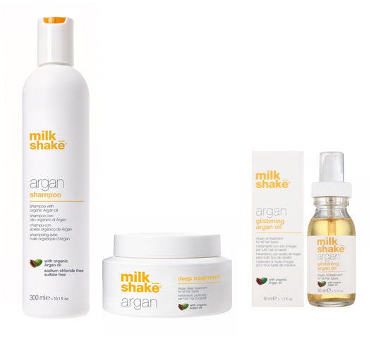 Milkshake Argan Oil Bundle