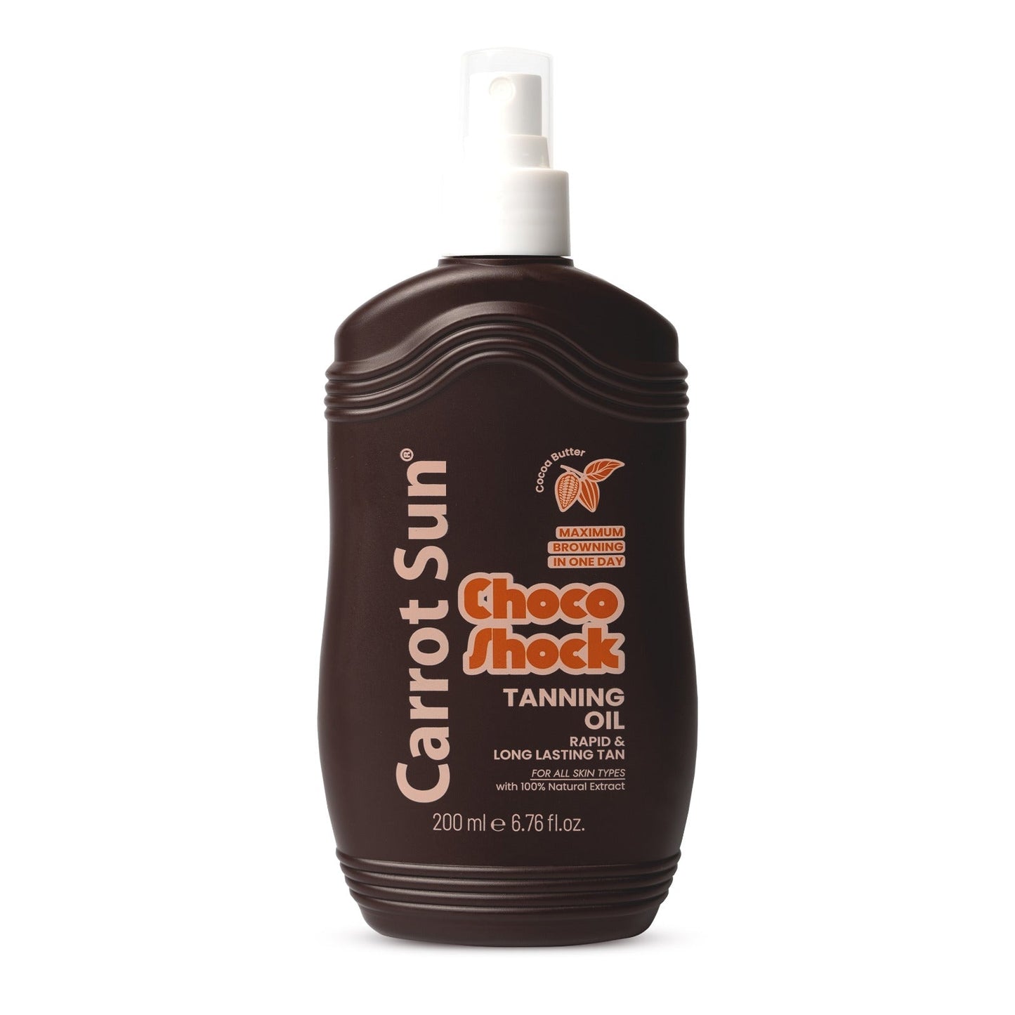 ChocoShock – Cocoa-Butter Tanning Spray